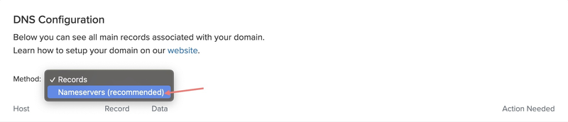 Name Servers Method
