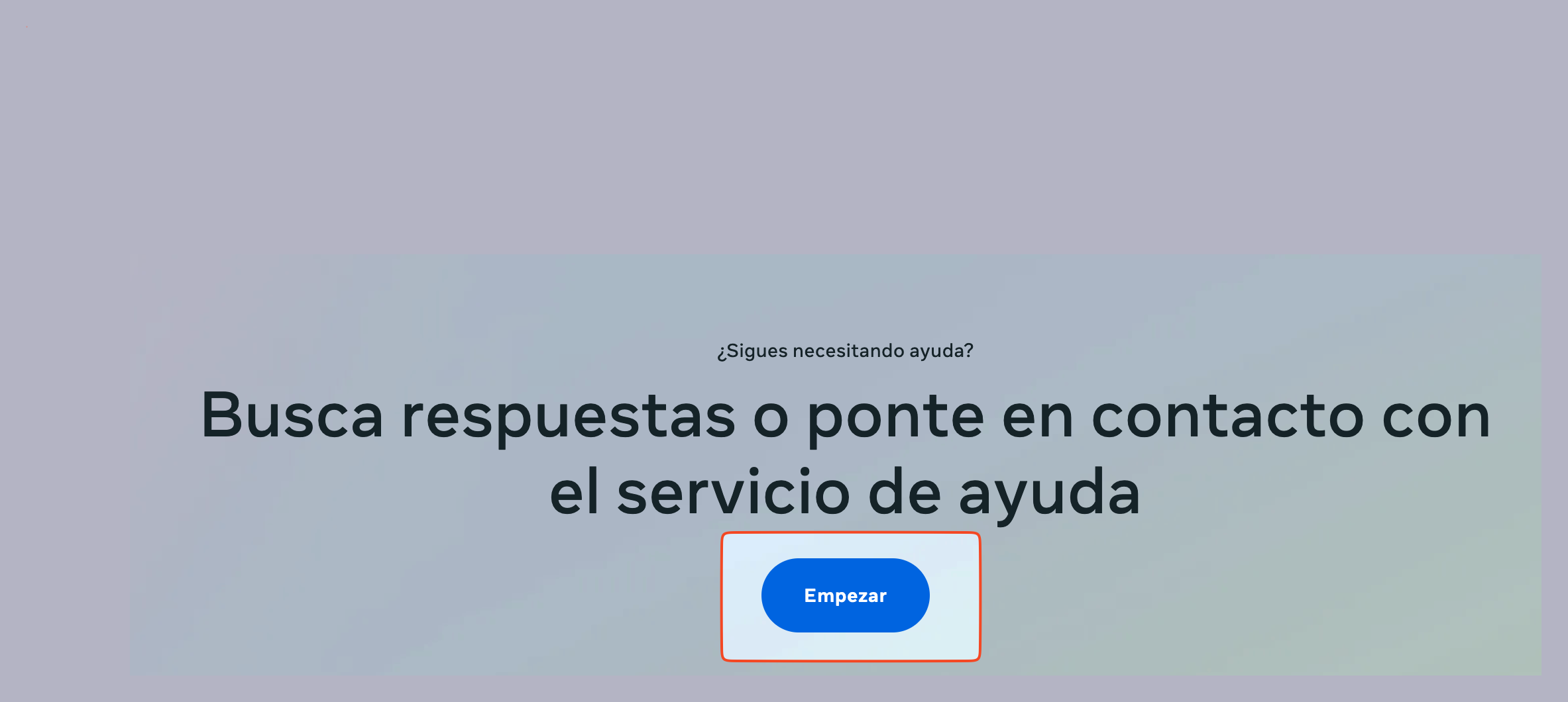ask for help