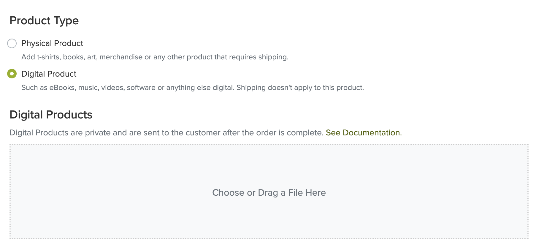 shipping digital