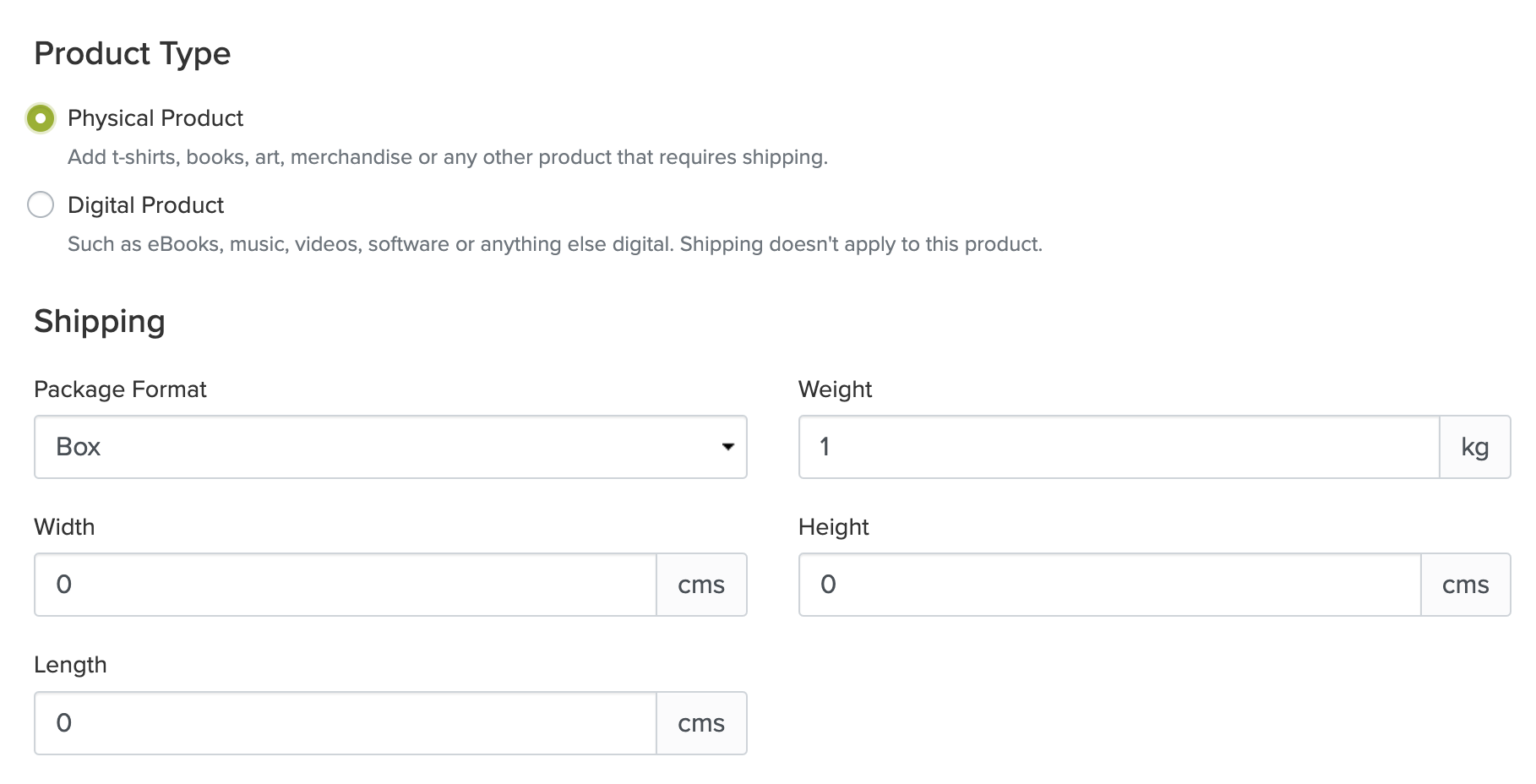 shipping