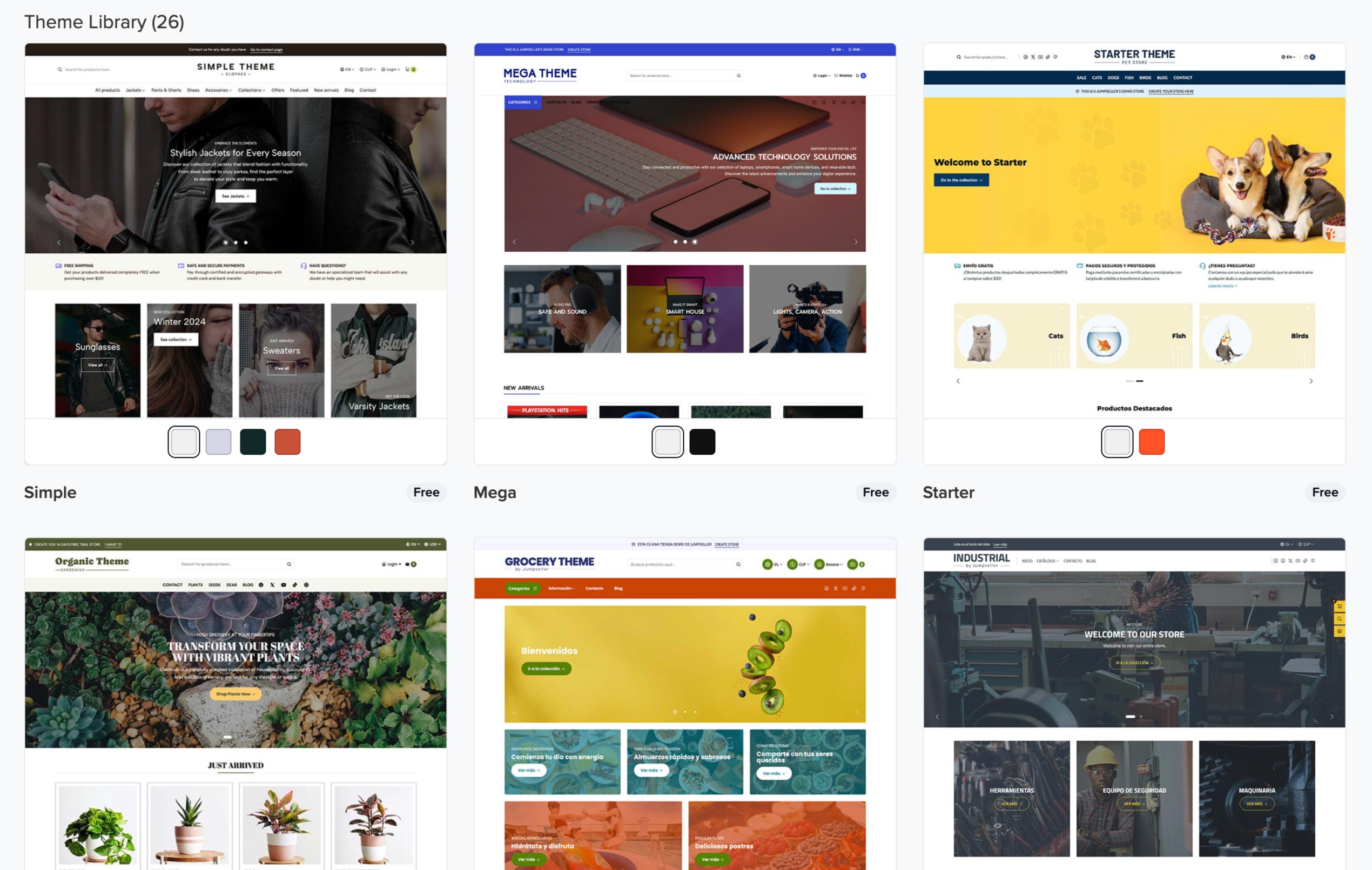 Theme Library